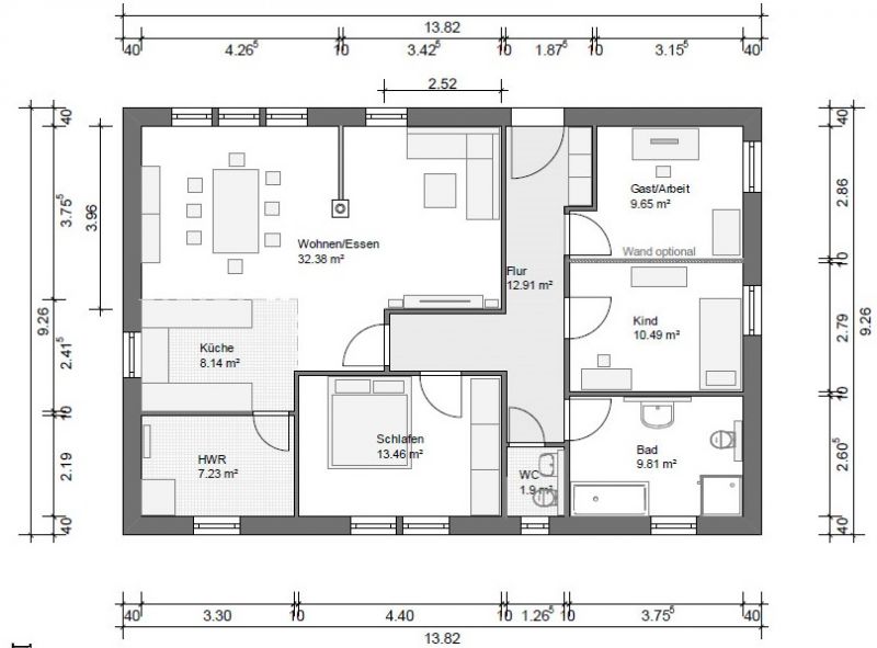 Bungalow Grundrisse - Übersicht mit vielen Bungalow Grundrissen - Haus