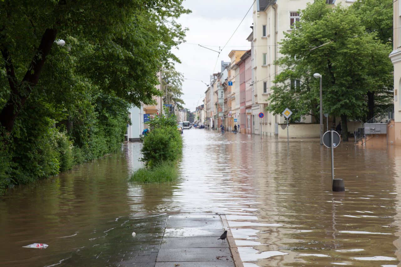 Hochwasser - Gebäudeversicherung