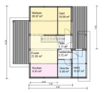 Bauhaus meets fachwerk Grundriss EG