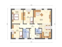 Bungalow 98 grundriss
